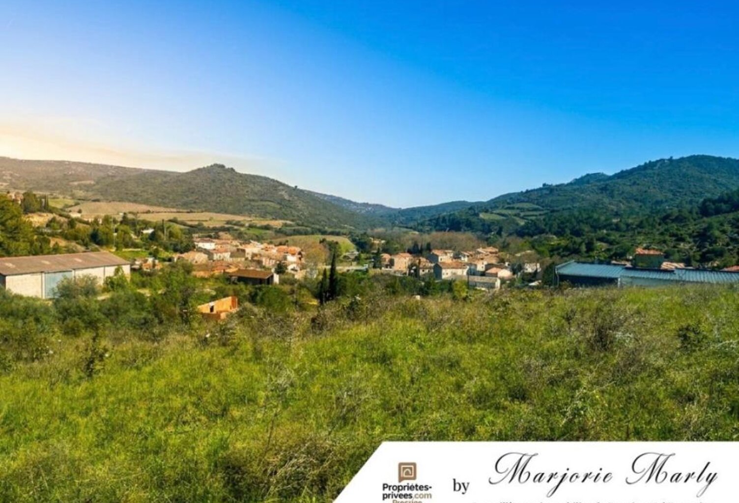 Vente Terrain  à bâtir - Villeneuve Les Corbieres (11360) - 2013 m2 - 79 000 — photo 1