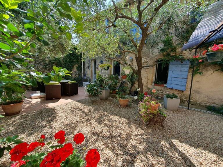 Maison de village en pierres avec jardin — photo 1
