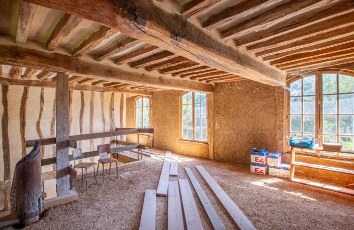 Maison 290 m2 Grand Caractère 17eme siècle,10 pièces , 6 Chambres, rénovation à terminer 27700 — photo 4