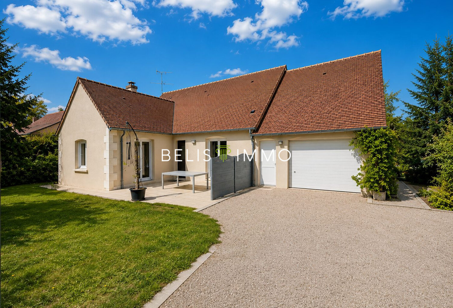 PLAIN PIED + ETAGE - 145 m² - Terrain 1200m² MONTLOUIS — photo 1