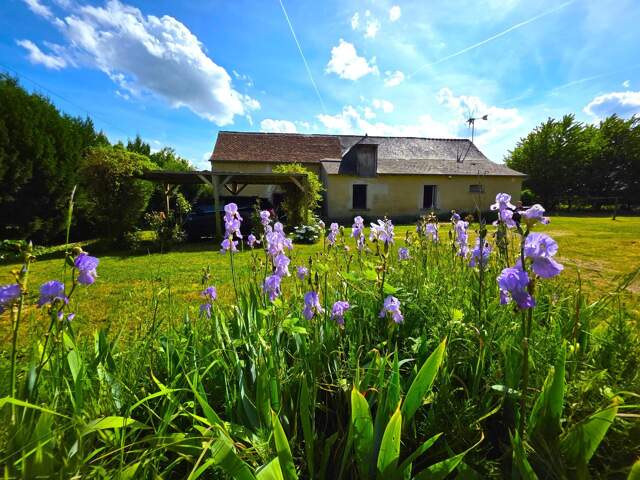 Au coeur de la campagne baugeoise, Longère de charme sur 2Hectares ! — photo du bien