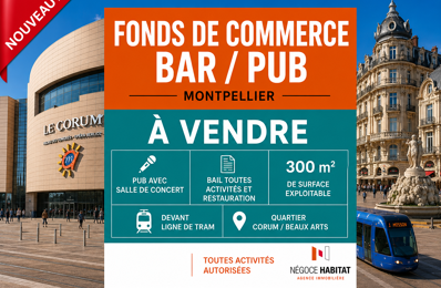 MONTPELLIER CENTRE   Fonds de commerce | Pub & Salle de Conc — photo du bien