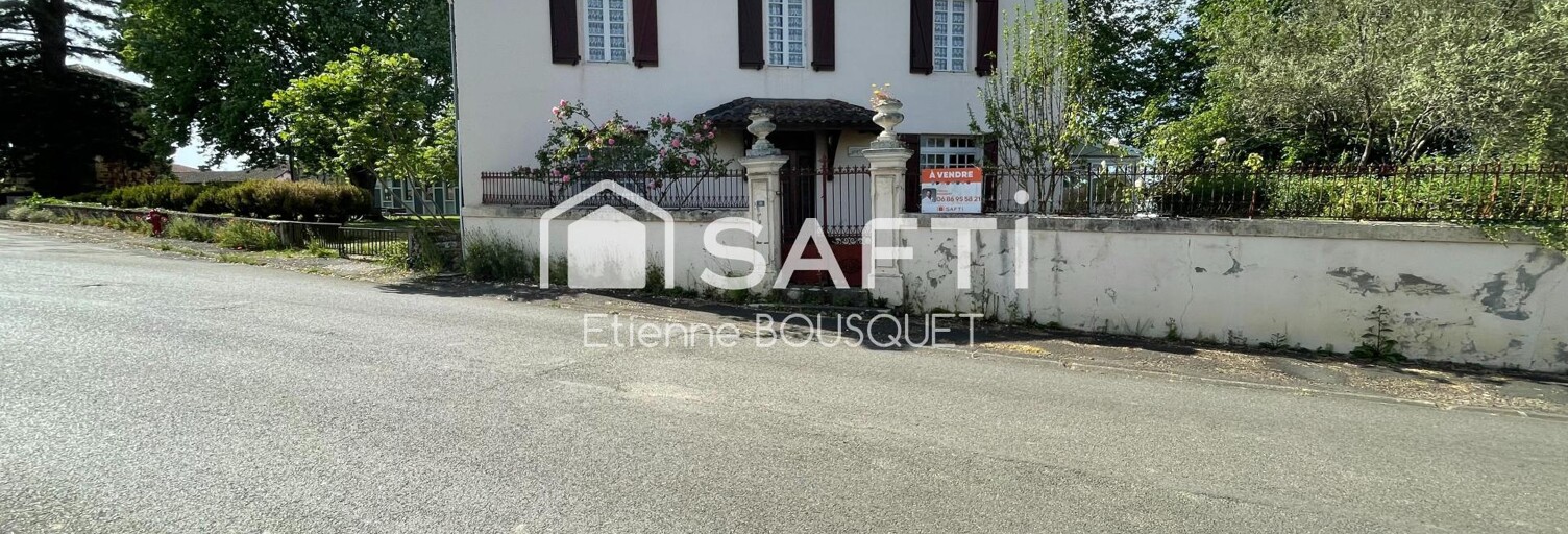 Maison 9 Pièces 195 m² à vendre à Saint-Loubouer (40320)