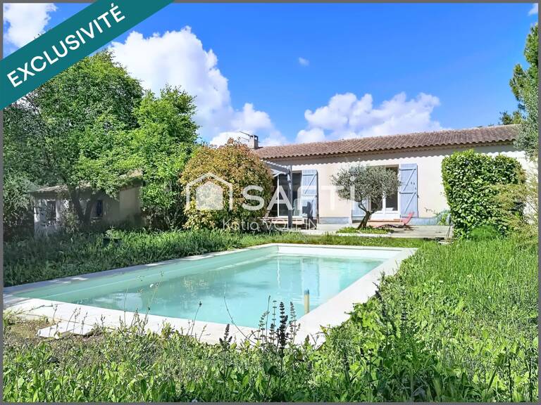 Maison T5 de plain pied avec piscine sur 2500m2 — photo 1
