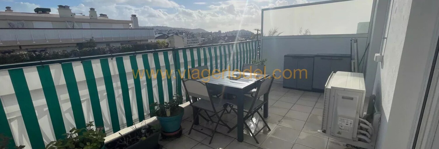 Appartement 30 m² en viager Nice (06100)