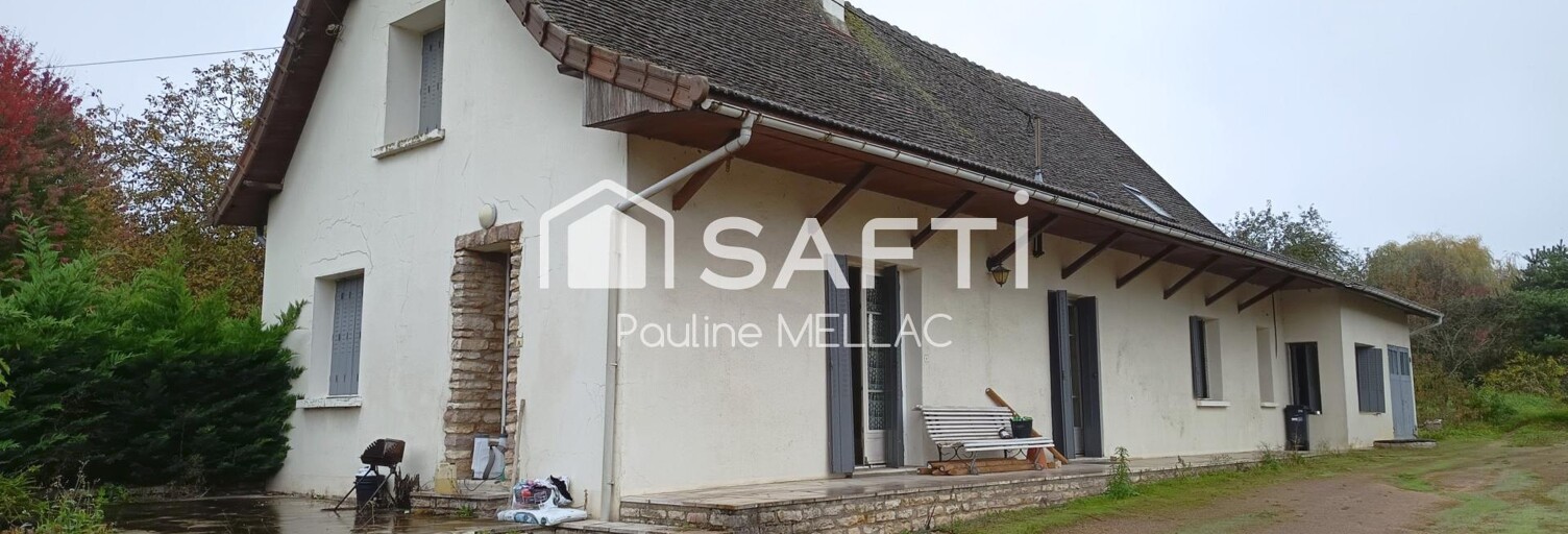 Maison 8 Pièces 114 m² à vendre à Gigny-sur-Saône (71240)