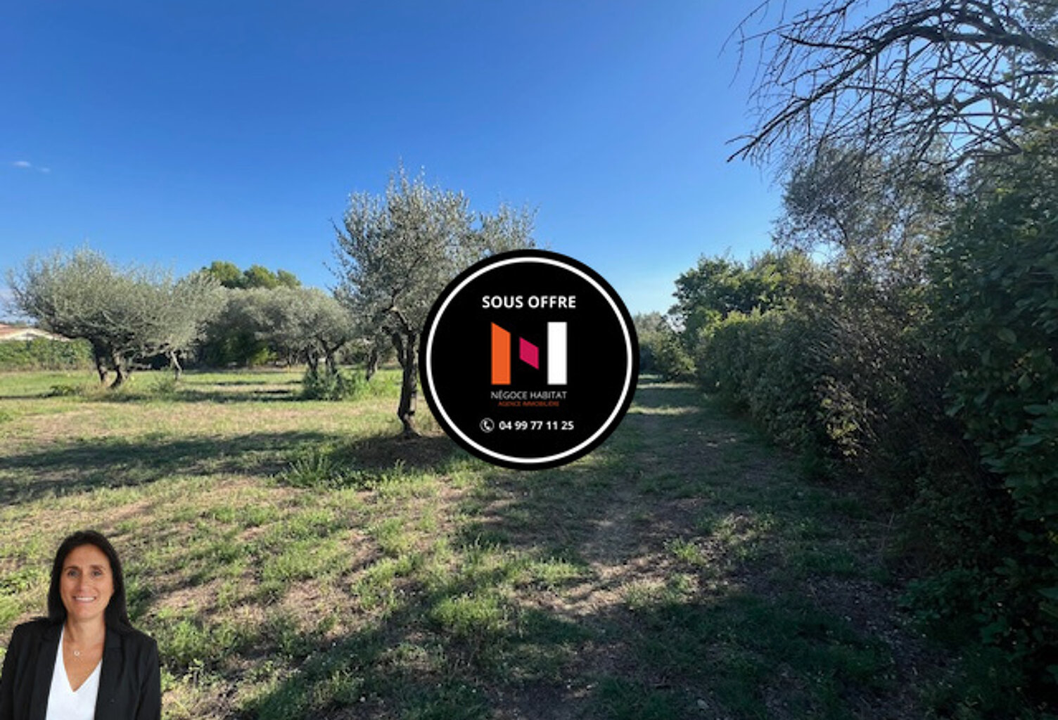 BAISSE DE PRIX SOMMIERES - LES MAUVALATS - TERRAIN A BATIR D — photo 1