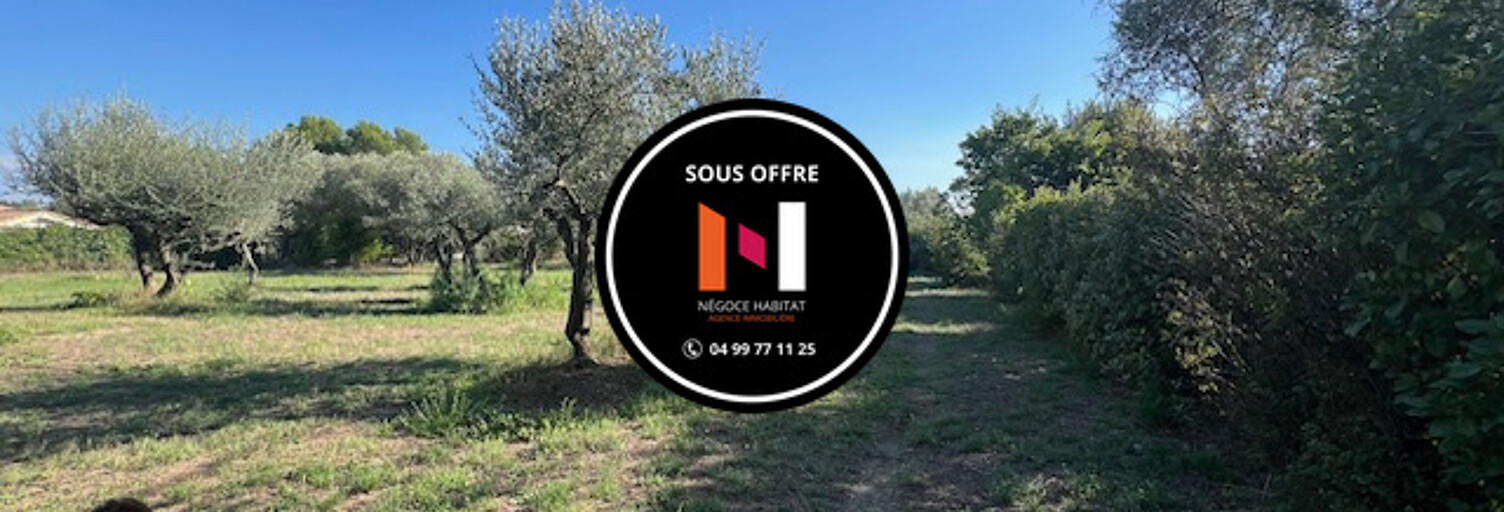 Terrain  800 m² à vendre à Sommières (30250)