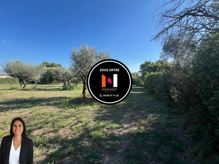BAISSE DE PRIX SOMMIERES - LES MAUVALATS - TERRAIN A BATIR D — photo 1