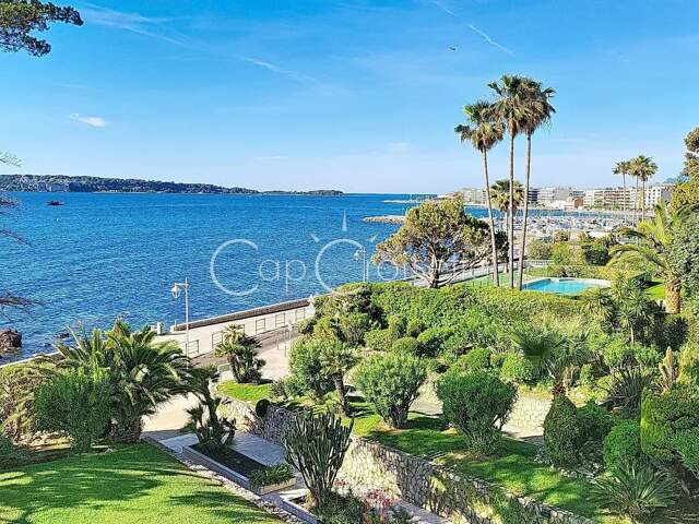 Cannes Palm Beach Moure Rouge 4 pièces vue mer — photo du bien