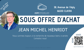 Maison 6 Pièces 104 m² à vendre à Claira (66530)