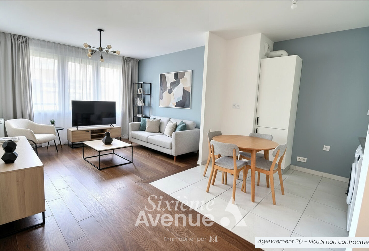 VIROFLAY - Appartement de 2 pièces de 47 m2 — photo 1