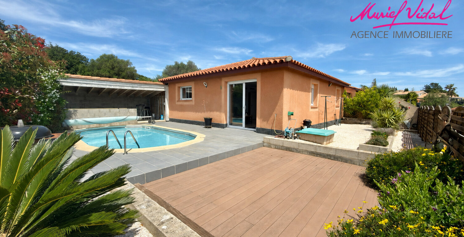 ACHAT - CANET VILLAGE - VILLA T4 PISCINE DANS RESIDENCE SECURISEE — photo 1