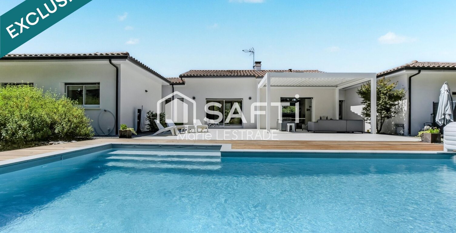 Maison contemporaine T6-  Climatisation - Piscine — photo 1