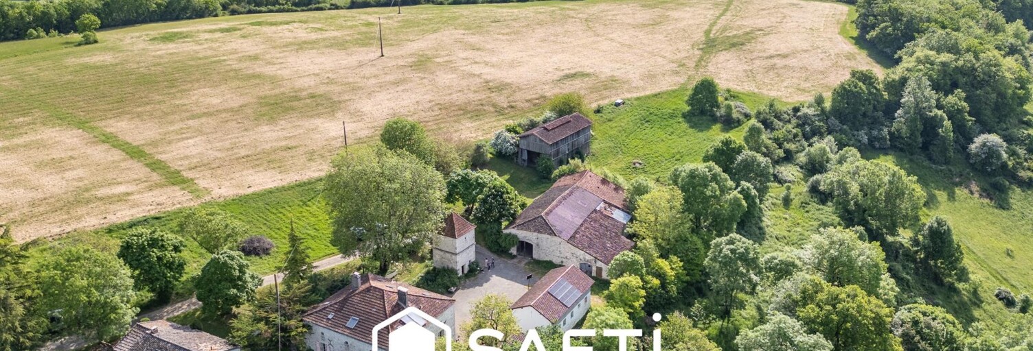 Maison 9 Pièces 240 m² à vendre à La Sauvetat-de-Savères (47270)