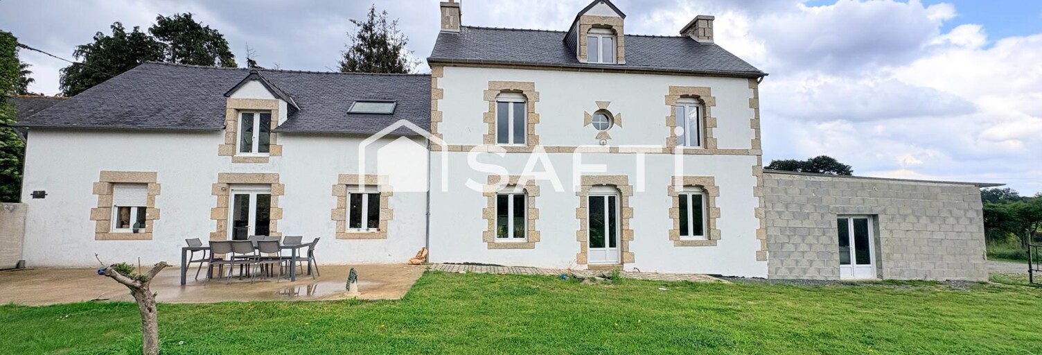 Maison 6 Pièces 186 m² à vendre à Noyal-Pontivy (56920)