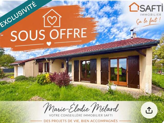 Plain-pied 3 chambres avec grand terrain de 10,71 ares  Villers-la-Chèvre  Secteur frontalier — photo du bien