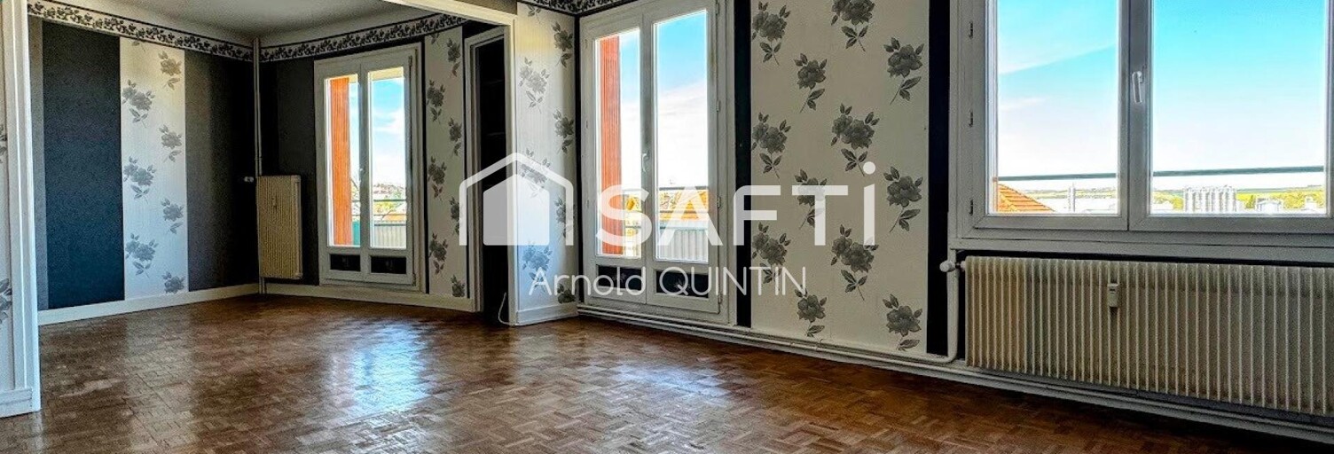 Appartement 4 Pièces 77 m² à vendre à Verdun (55100)