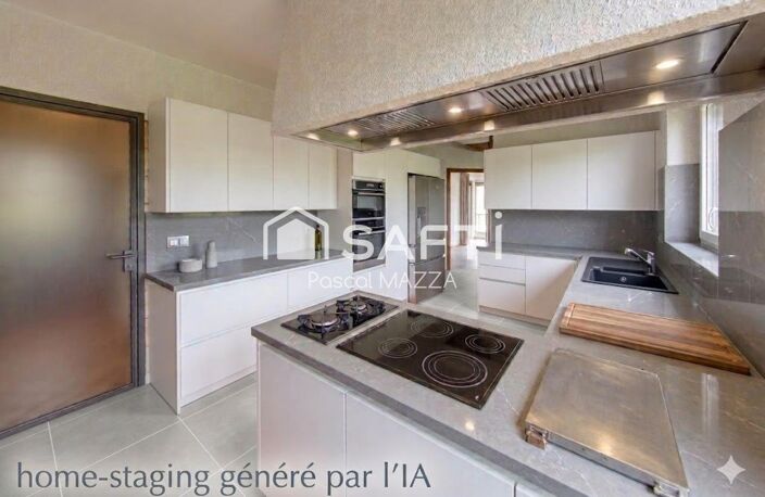 villa d'architecte de 300m² avec piscine de 12,50x5m sur un terrain de 2512m² — photo 5