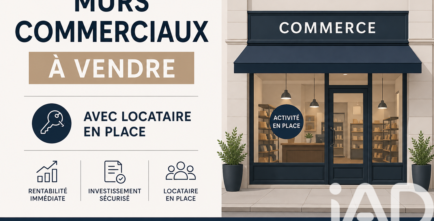 Vente Boutique/Local commercial 120 m&sup2; — photo 1