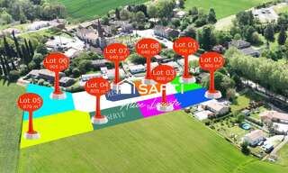 Terrain  750 m² à vendre à Lacaugne (31390)