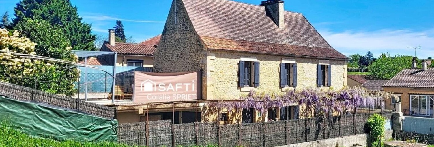 Maison 4 Pièces 96 m² à vendre à Coux et Bigaroque-Mouzens (24220)