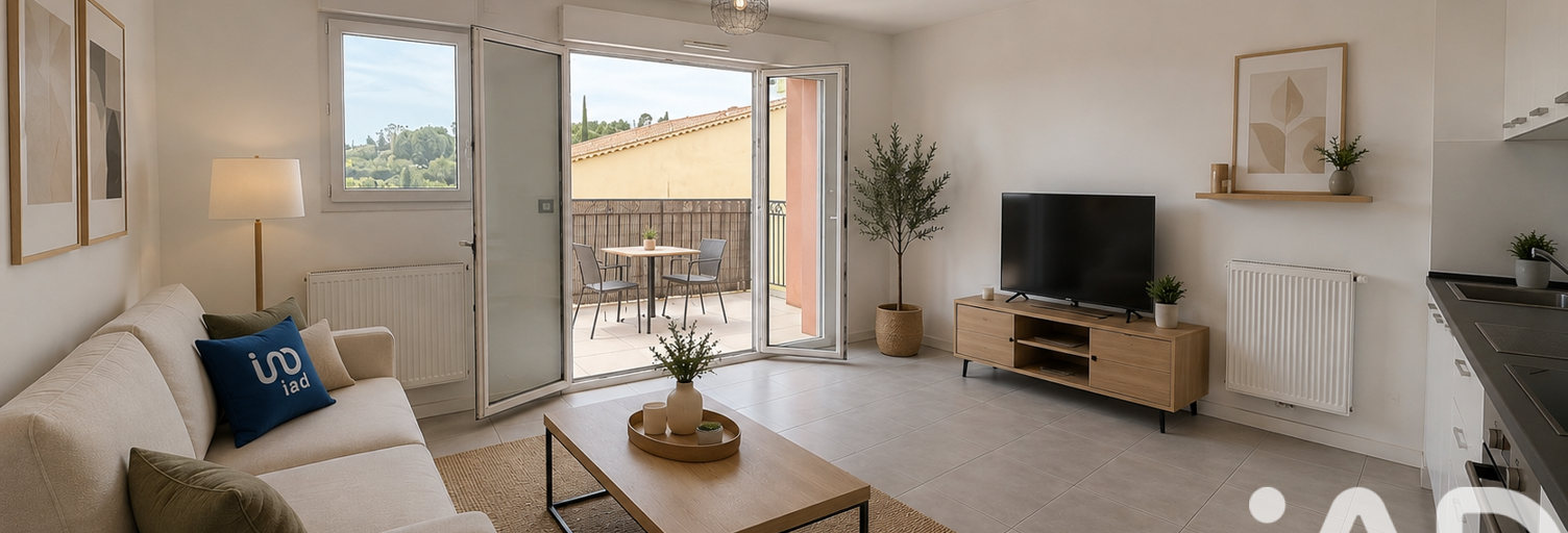 Appartement 2 Pièces 41 m² à vendre à Le Rouret (06650)