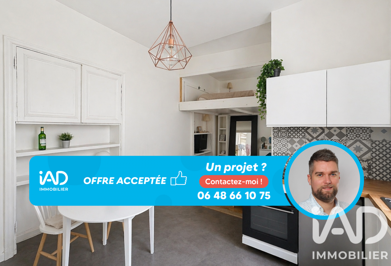 Vente Studio 1 pièce — photo 1