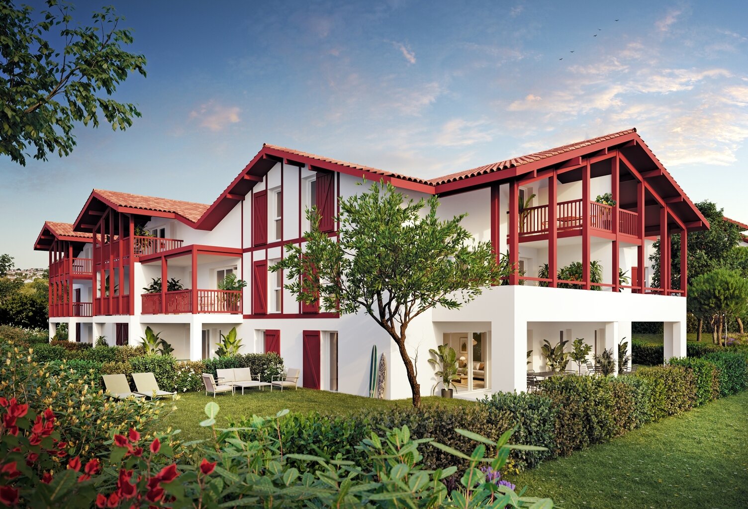 Vente programme neuf T3, T4 64 à 107 m² Bidart (64210) — photo 1