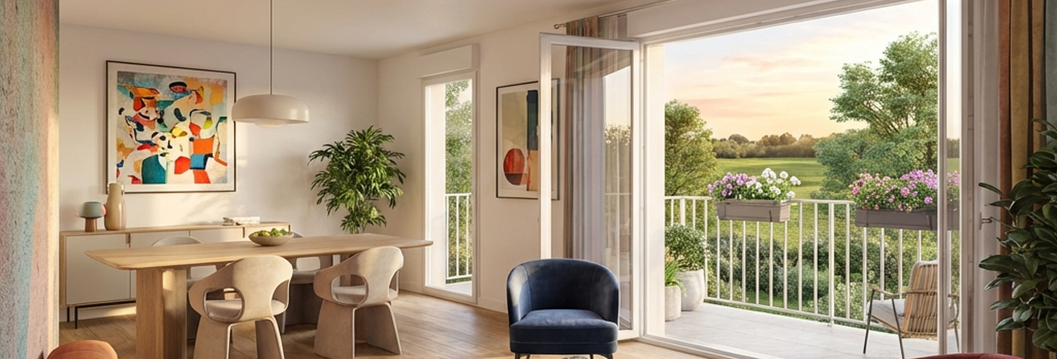 Appartement neuf T1, T2, T3, T4 Pièce 31 à 86 m² à vendre à Équemauville (14600)