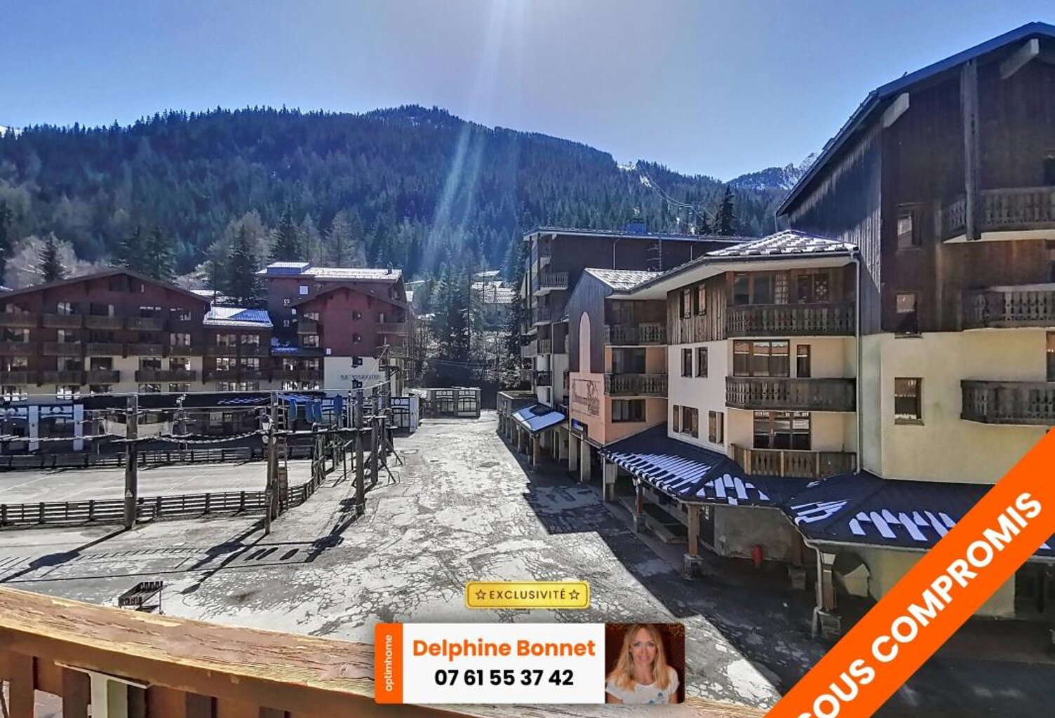 Centre Valfréjus, bel appartement 4P 75 m2 avec balcon PLEINE PROPRIETE — photo 1
