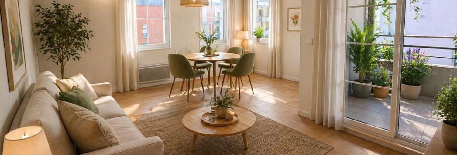 Appartement 3 Pièces 63 m² à vendre à Toulouse (31200)