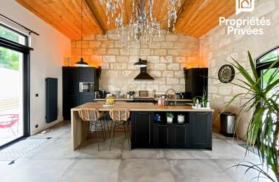 Maison en pierre 215 m² avec piscine et carrière, Cambes proche Bordeaux — photo du bien