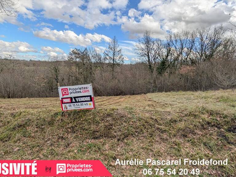 5 min de Brive - Terrain CONSTRUCTIBLE (activité PROFESSIONNELLE possible) - TOUT-A-L'EGOUT - 3100 m2 - 44 990 euros — photo 1