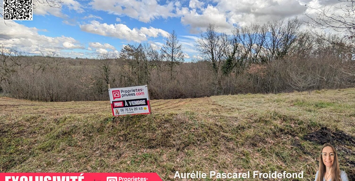 5 min de Brive - Terrain CONSTRUCTIBLE (activité PROFESSIONNELLE possible) - TOUT-A-L'EGOUT - 3100 m2 - 44 990 euros — photo 1
