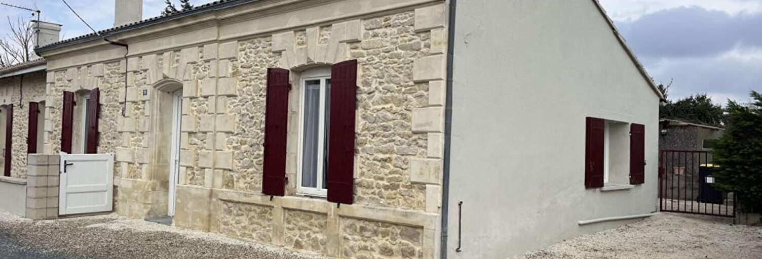 Maison 3 Pièces 58 m² à vendre à Saint-Ciers-sur-Gironde (33820)