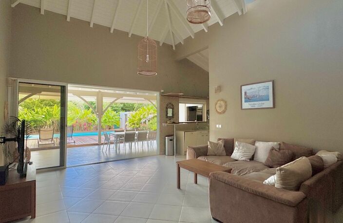 SAINT-FRANÇOIS – VILLA D’EXCEPTION AVEC BUNGALOW & PISCINE — photo 3