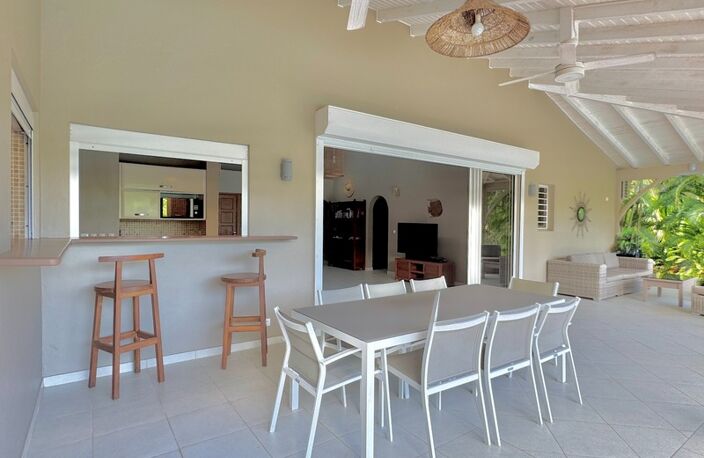 SAINT-FRANÇOIS – VILLA D’EXCEPTION AVEC BUNGALOW & PISCINE — photo 4