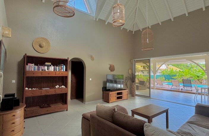 SAINT-FRANÇOIS – VILLA D’EXCEPTION AVEC BUNGALOW & PISCINE — photo 5