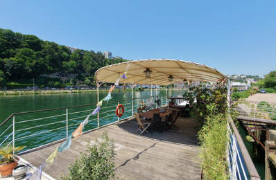 A 15 mn de Perrache - Au calme - Péniche habitation + studio / 170 m² avec vue exceptionnelle — photo du bien