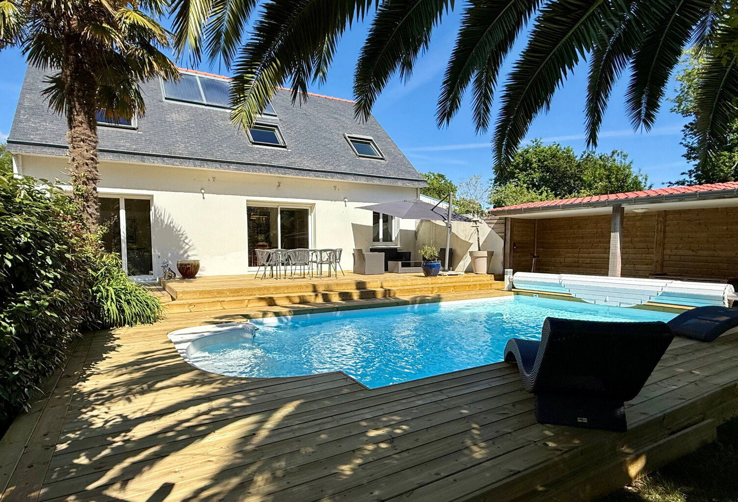 FOUESNANT (29) - Maison 4 chambres - 152 m² habitables - Sans vis à vis - Piscine - Garage - Carport — photo 1