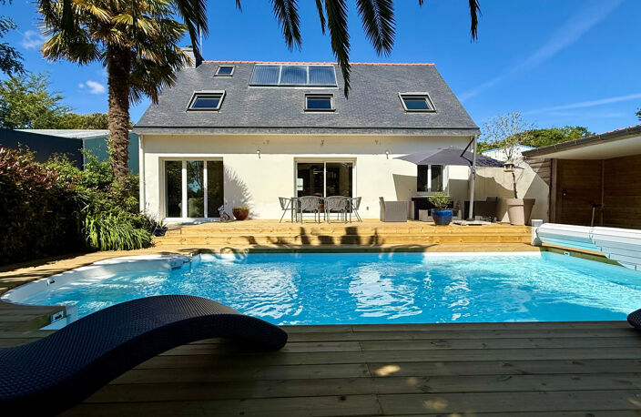 FOUESNANT (29) - Maison 4 chambres - 152 m² habitables - Sans vis à vis - Piscine - Garage - Carport — photo 4