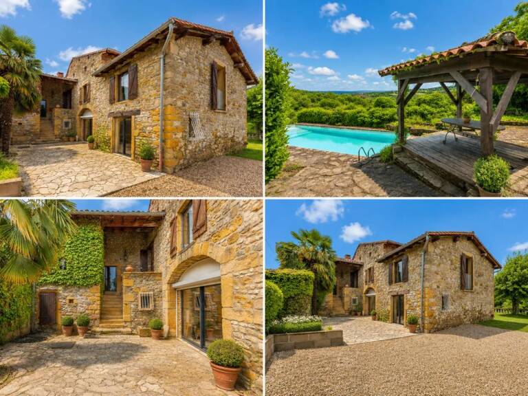Maison en pierre avec piscine à Châtillon — photo 1