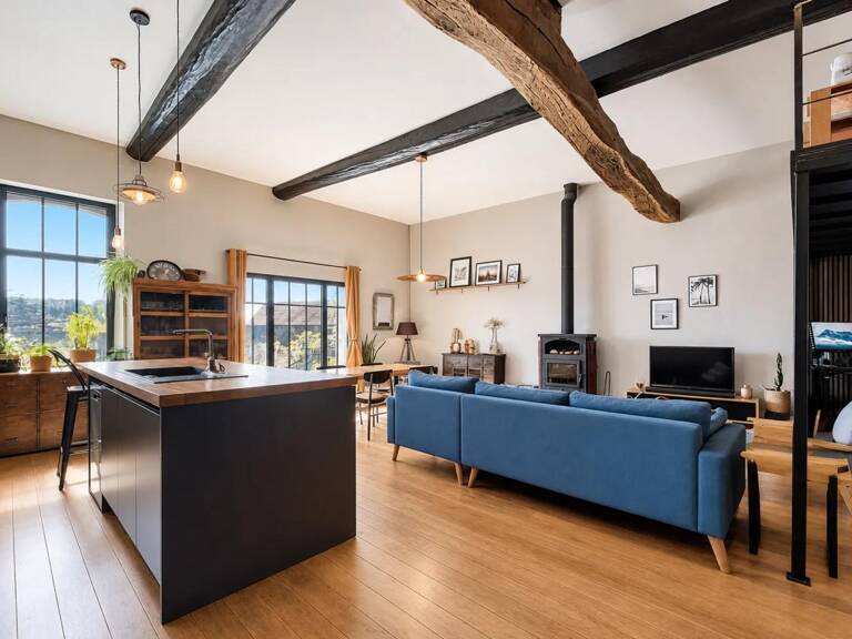 Vue Garonne : maison + appart. indép. + garage — photo 1