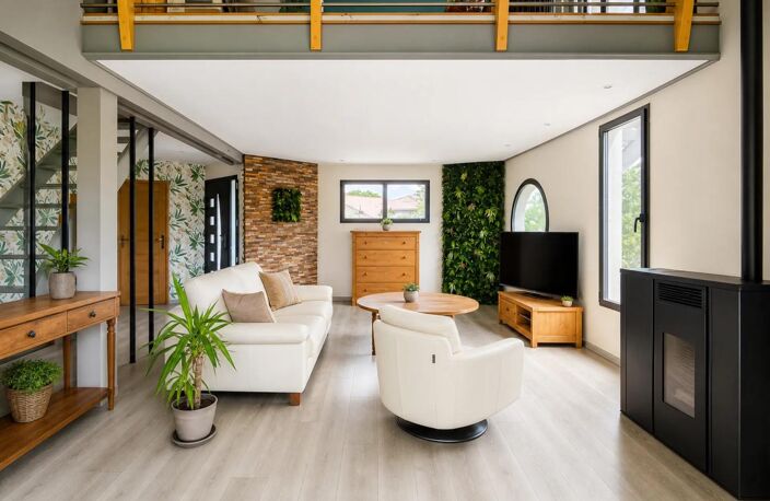 Maison ossature bois 140 m² à Sainte-Marie-de-Gosse — photo 2