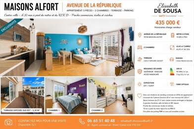Appartement 3 pièces 435000 €