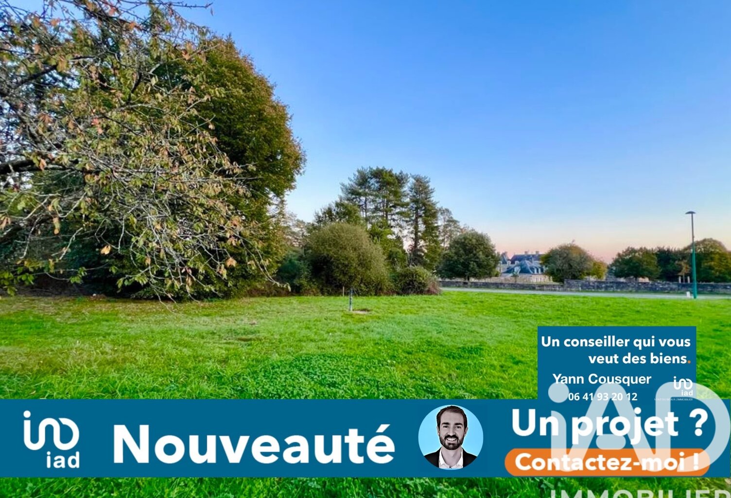 Vente Terrain à bâtir 683 m&sup2; — photo 1