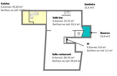 Vente Murs commerciaux 84 m&sup2; — photo du bien