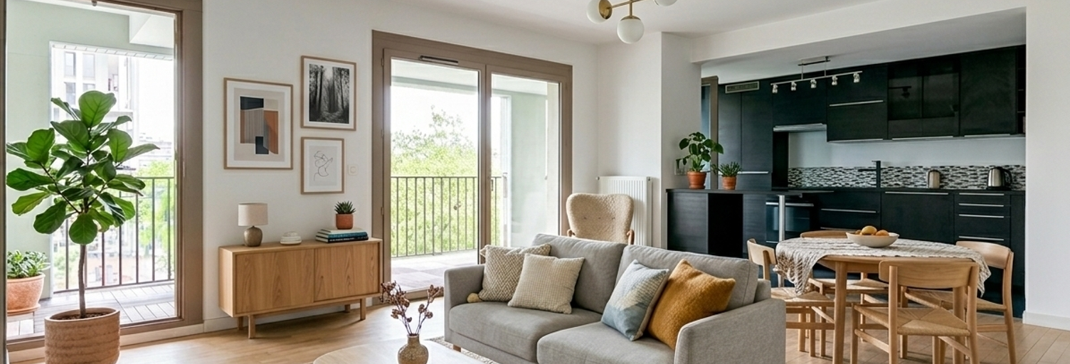 Appartement 3 Pièces 63 m² à vendre à Lyon 8 (69008)