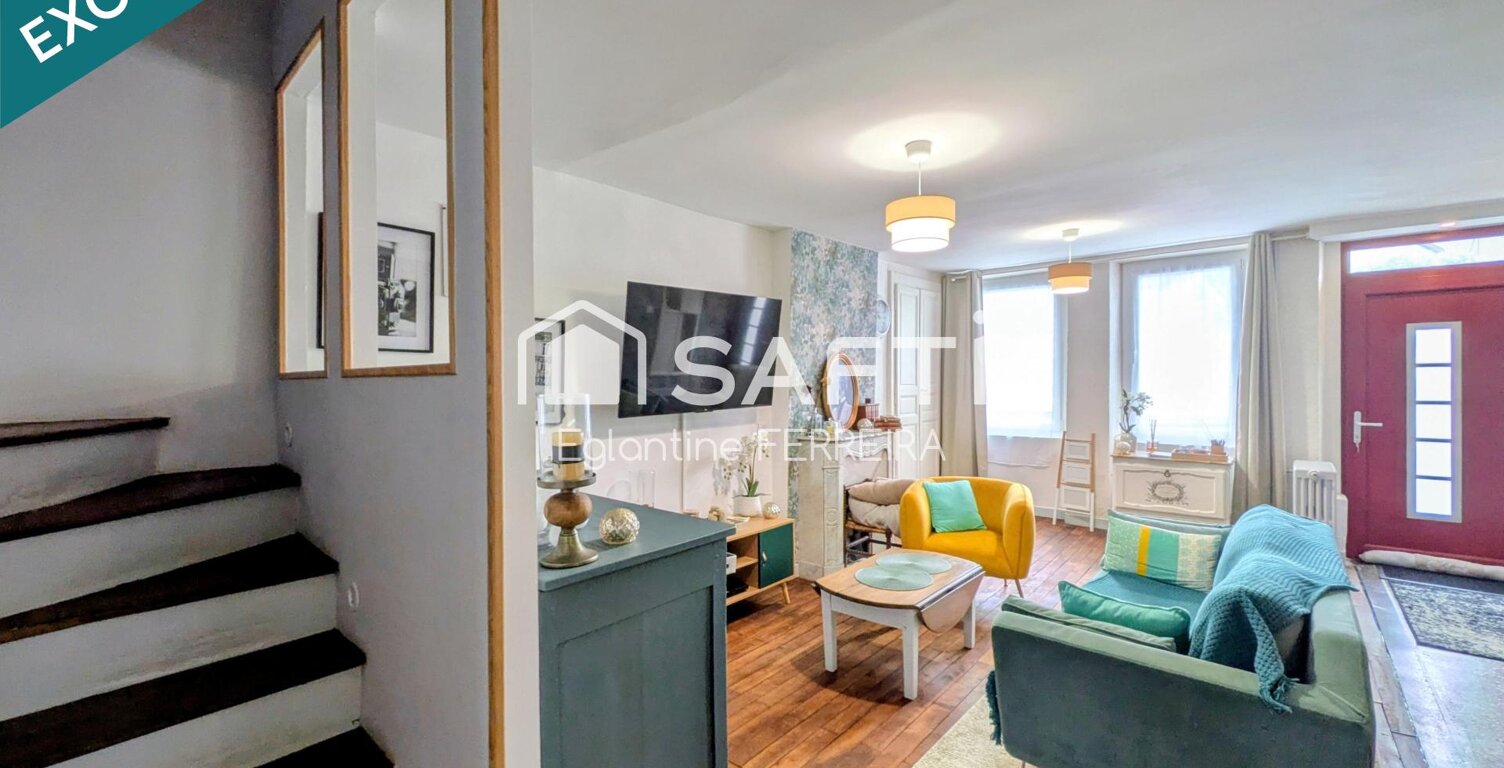ISSOUDUN, CENTRE-VILLE, MAISON 110m² AVEC COUR ET GARAGE — photo 1